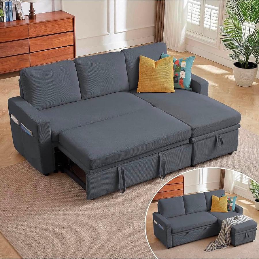 SOFA CAMA 79 PULGADAS EN L — foto 1